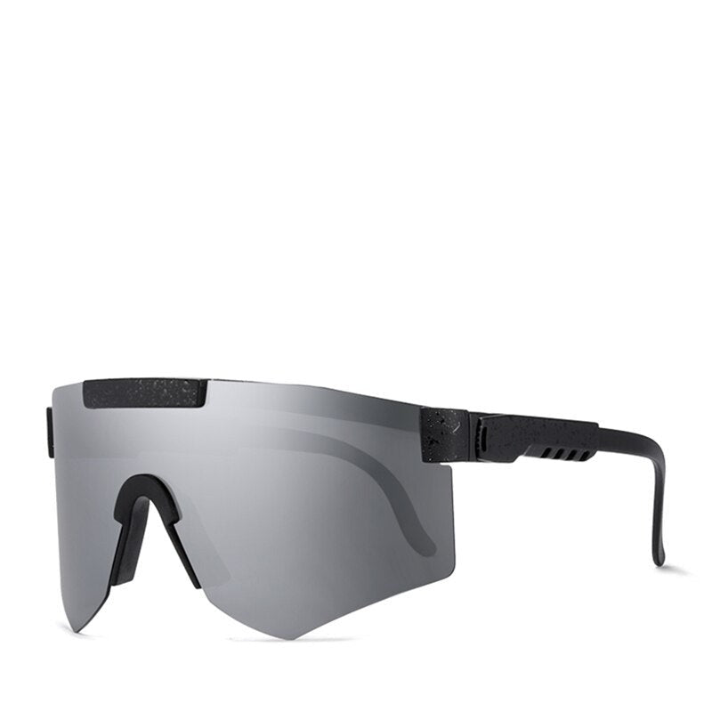kdeam outdoor sports sunglasses men polarized uv400 coating sun glasses optimal peripheral vision lens
