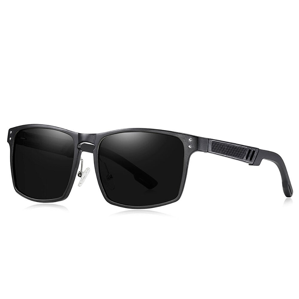 Vintage Aluminium Magnesium Square Sunglasses Men Polarized Shades Women Sun Glasses For Men Sport Eyewear