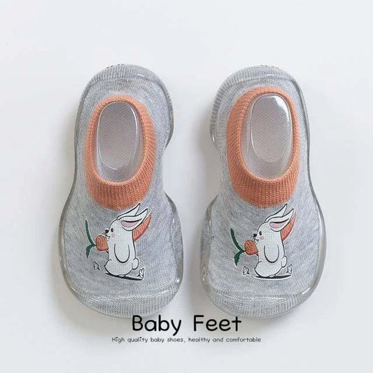 Chaussons-chaussettes antidérapants TIGRE par C2BB, spécialiste des  chaussures/chaussons/chaussettes pour bébés et enfants