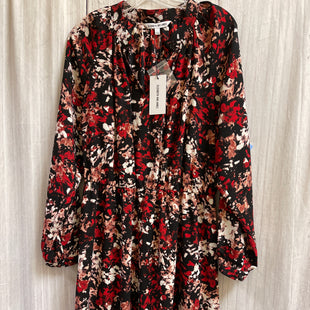  Primary Photo - BRAND: ELIZABETH AND JAMES STYLE: DRESS SHORT LONG SLEEVE COLOR: BLACK RED SIZE: L OTHER INFO: NEW!/FLORAL SKU: 150-150154-12548ELASTIC WAIST 