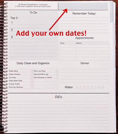 Living On A Dime To Grow Rich - Tawra's Get It Together Planner Daily To Do Lists