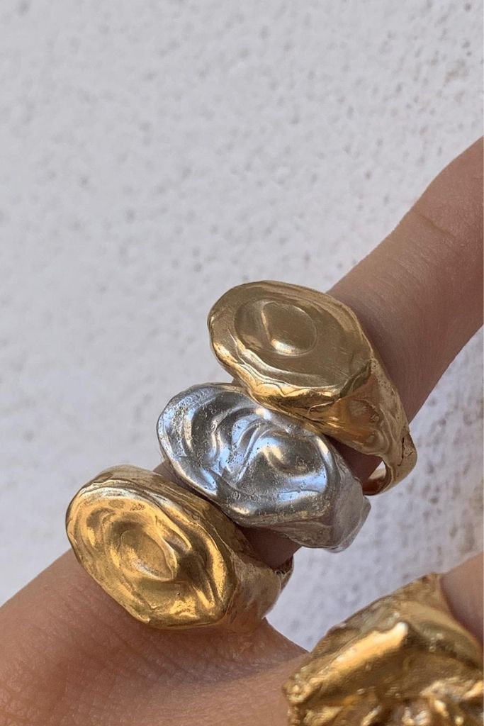 Simuero - Signet Ring - Gold