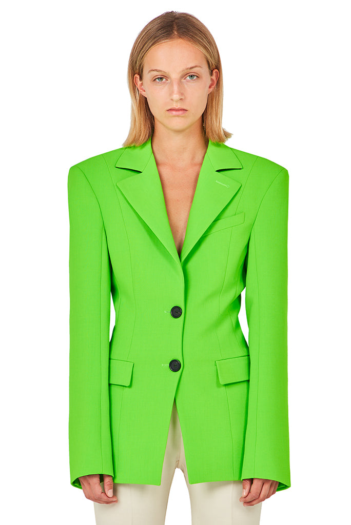 Kwaidan Editions - Tailored Suit Jacket - Neon Green – Simonett