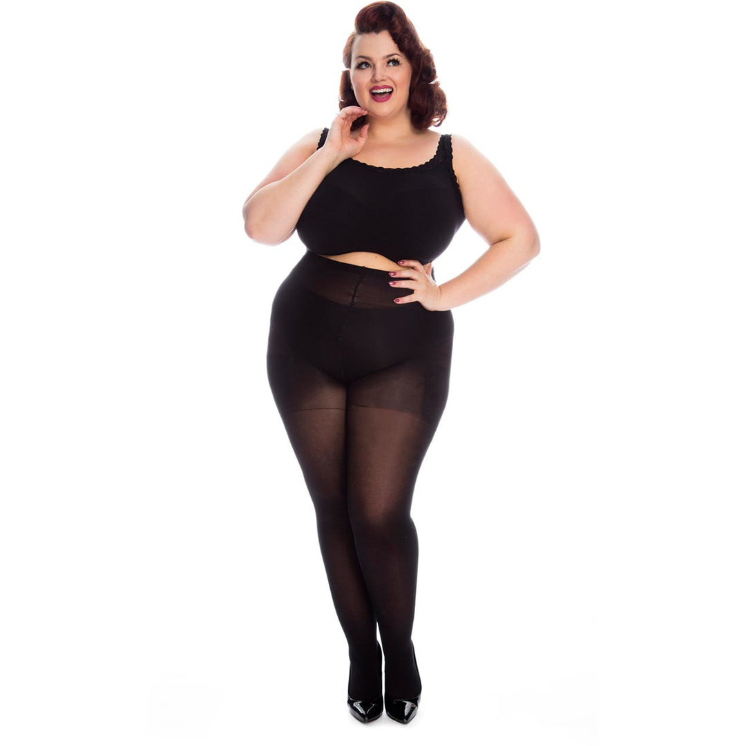 Collant semiopaque grande taille 50 deniers (Multicolore) – Big Boutique