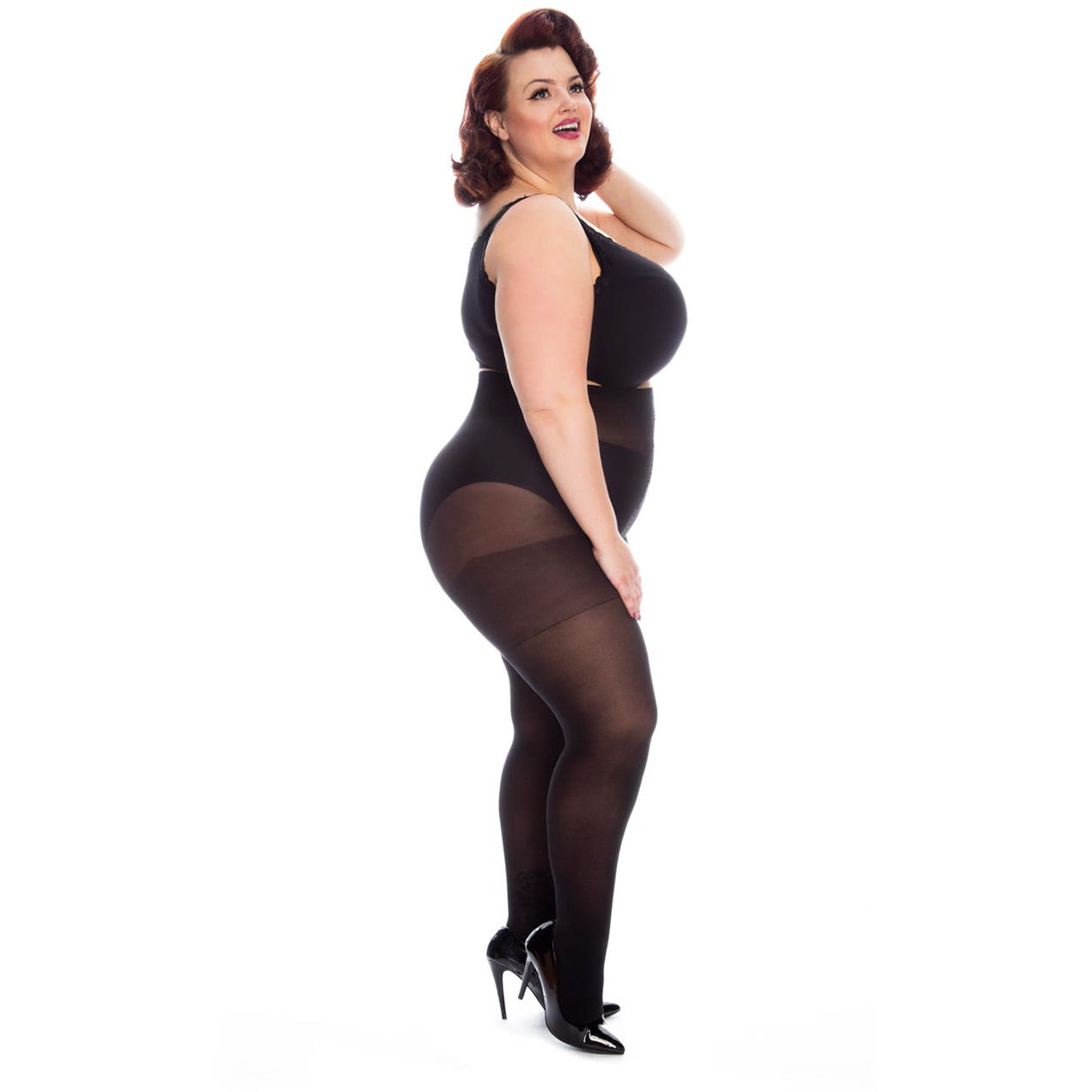 Grande taille - Collants remodelants 15 deniers