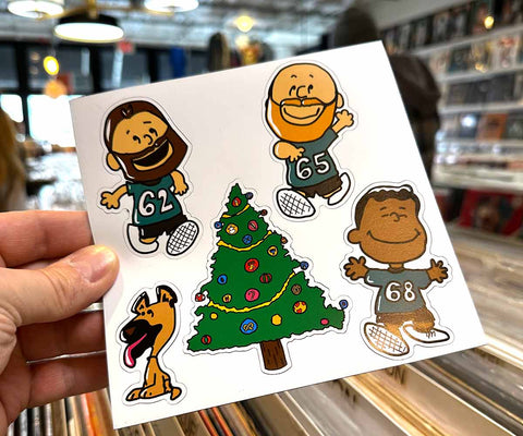 A Philly Special Christmas Sticker Package