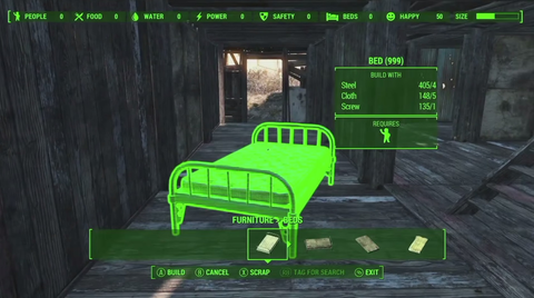 Crea con il fantastico sistema di crafting di Fallout!