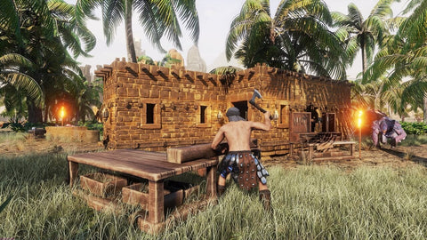 Conan Exiles offers an expanded crafting system