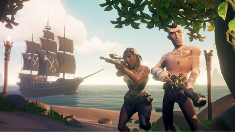 Fight with your enemies with guns and swords but remember - you can not trust a pirate!