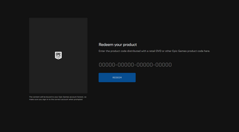 Redeem your product interface.