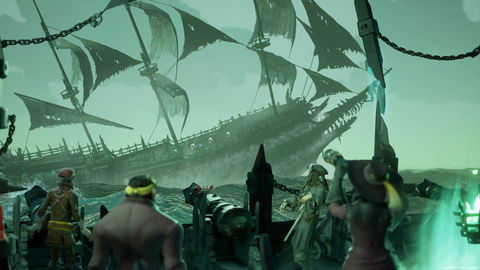 There are three ships to play in Sea of Thieves - sloop, brigantine, and galleon. Make sure you have enough crew for each one of them!