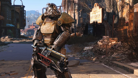 Join the fight for the free world! Be the hero in postapocalyptic world of Fallout 4!