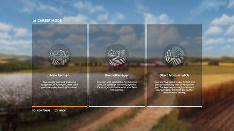 Farming Simulator 19 PC offers game modes suited for beginners and veterans