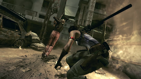 Find out who is behind the disturbing turn of events in Resident Evil 5