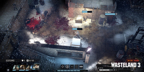 Wasteland 3 has a turn-based combat focused on strategy