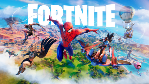 Fortnite’s DC collaboration with Spider-Man and other heroes.