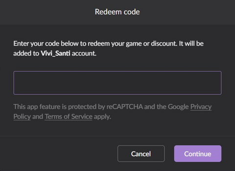 Add any kind of releases through redeeming codes