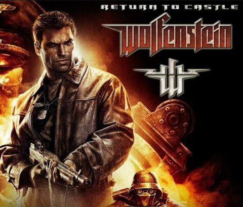 Terug naar kasteel Wolfenstein Logo Grey Matter Interactive / Activision