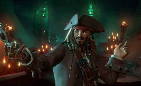 Jack Sparrow is te vinden tijdens een van de missies in Adventure Mode! Als je het avontuur met hem wilt meemaken - zorg dan dat je de juiste missie vindt!