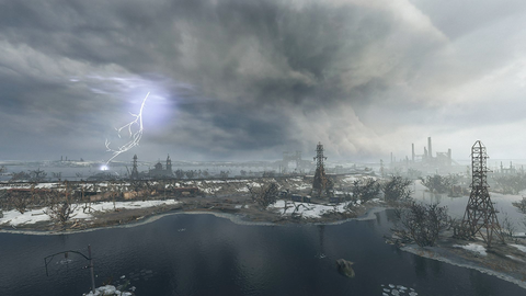 onweer in metro exodus