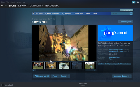 Free: Garry's Mod Steam Key - Video Game Prepaid Cards & Codes