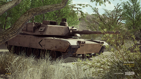 Squad Gameplay: tanque en el bosque