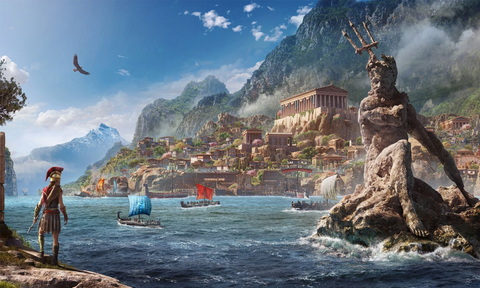 Os deuses estão no teu sítio! Joga Assassin's Creed Odyssey para descobrires os segredos do teu passado!