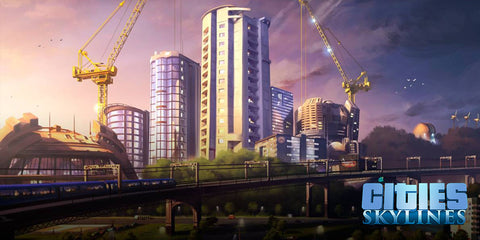 Cities skylines é uma versão moderna do clássico simulador de cidades.