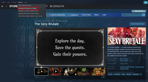 Se pueden dejar comentarios en forma de reseñas en la página oficial de Steam.