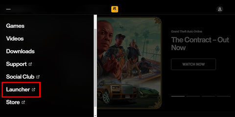 Krijg 5 GTA in de Rockstar launcher