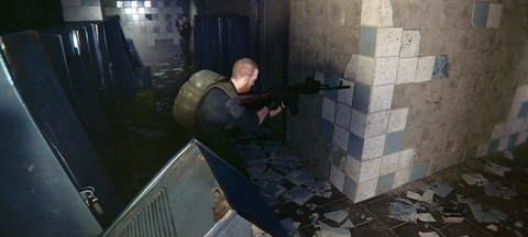 Jogabilidade de Escape From Tarkov para PC: Apontamento do soldado