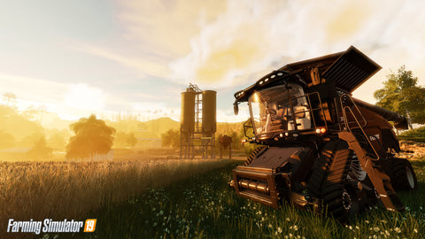 Con un motor gráfico mejorado, Farming Simulator 19 luce mejor que nunca.