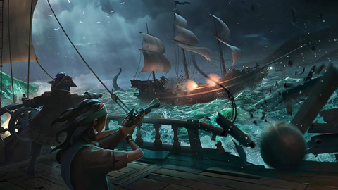 Luptă-te cu Kraken și cu alți monștri ai mării (cum ar fi - ceilalți jucători)! Află dacă poveștile despre sirene sunt adevărate!