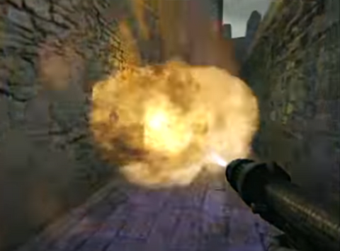 Personnage utilisant un lance-flammes Grey Matter Interactive / Activision
