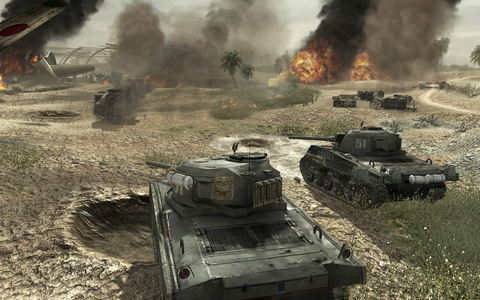 World at War versão PC steam com nova infantaria e ação baseada em veículos.