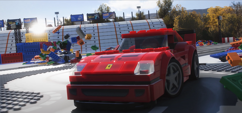 Forza Horizon 4 Course de Lego