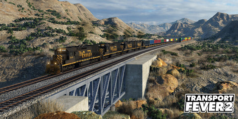 Genieße alle extremen Details in Transport Fever 2 und weitere einzigartige Features