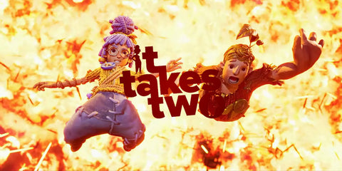 Hardop lachen door It Takes Two te spelen