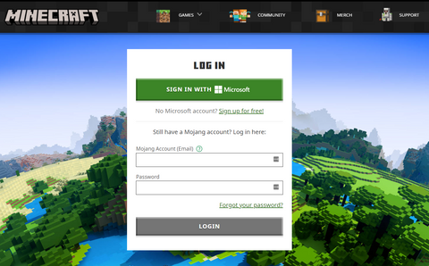 Login is needed on the official site to activate your game.