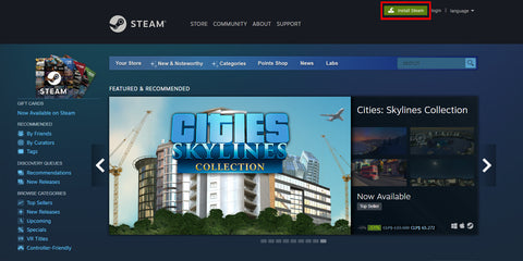 Besuchen Sie die Plattform Steam und holen Sie sich die besten Angebote für Simulationsspiele