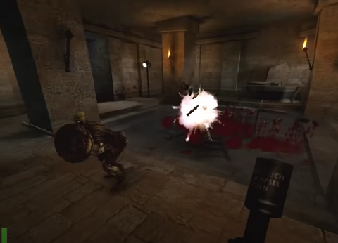 Personnage explosant les ennemis morts-vivants Grey Matter Interactive / Activision