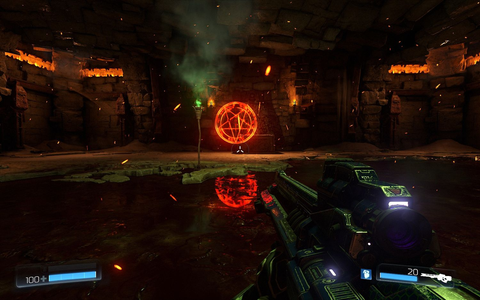 ID Software studio intended to recreate the feeling that players felt with the first doom.