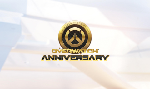 Overwatch-logo voor de viering van de GOTY-editie.