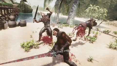 Combat in Conan Exiles is brutal and gruesome