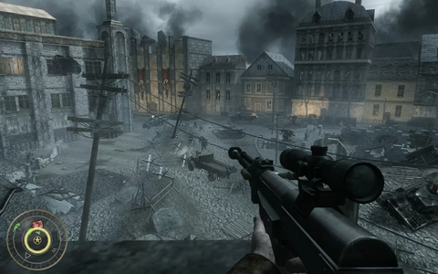 World at War steam edition showcasing rim-lighting in the scenarios.