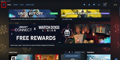 Ubisoft Connect client