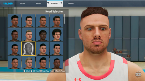 crearea jucătorului în nba 2k22