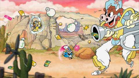 With great graphics comes great difficulty. At least in Cuphead