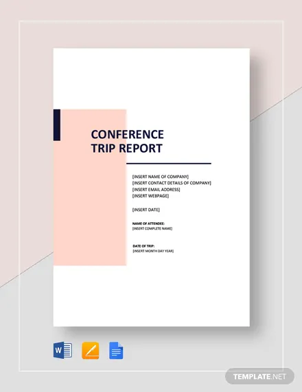 report on business trip