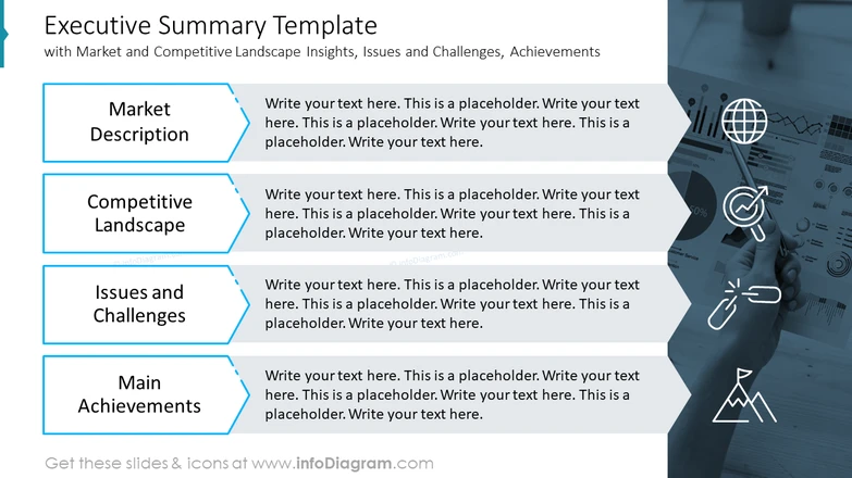 summary writing template